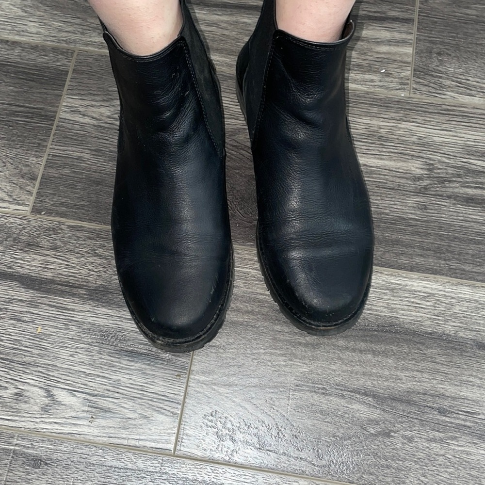 Black rain boots. EU 39. Elle. Good condition